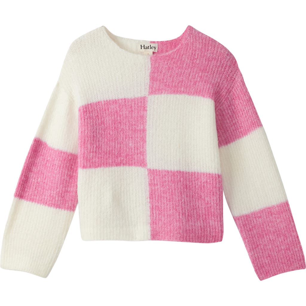 Hatley Kids' Sea Sweater In Pink