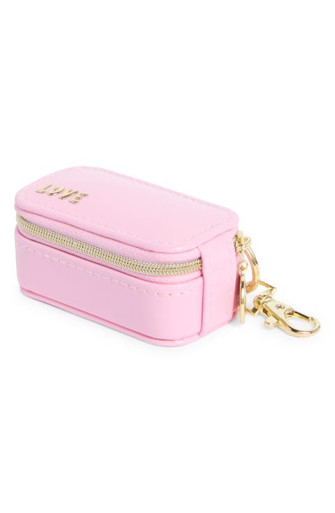 Mini Travel Jewelry Case Key Chain