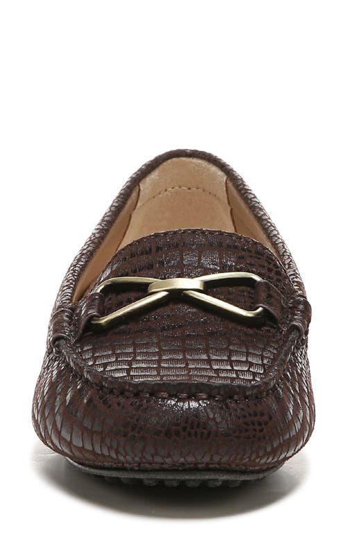 Lifestride Turnpike Croc Embossed Loafer In Brown