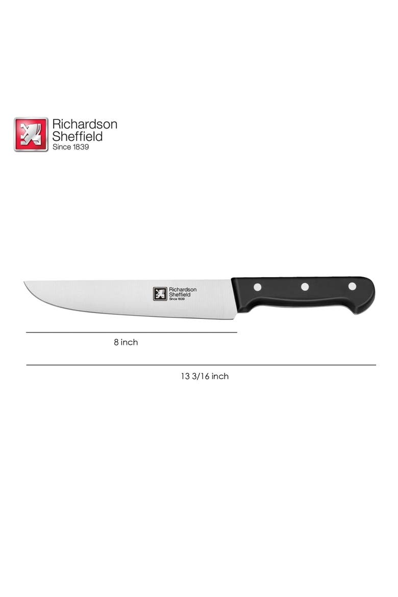 Universal 8-Inch Butcher Knife, Alternate, color, Silver