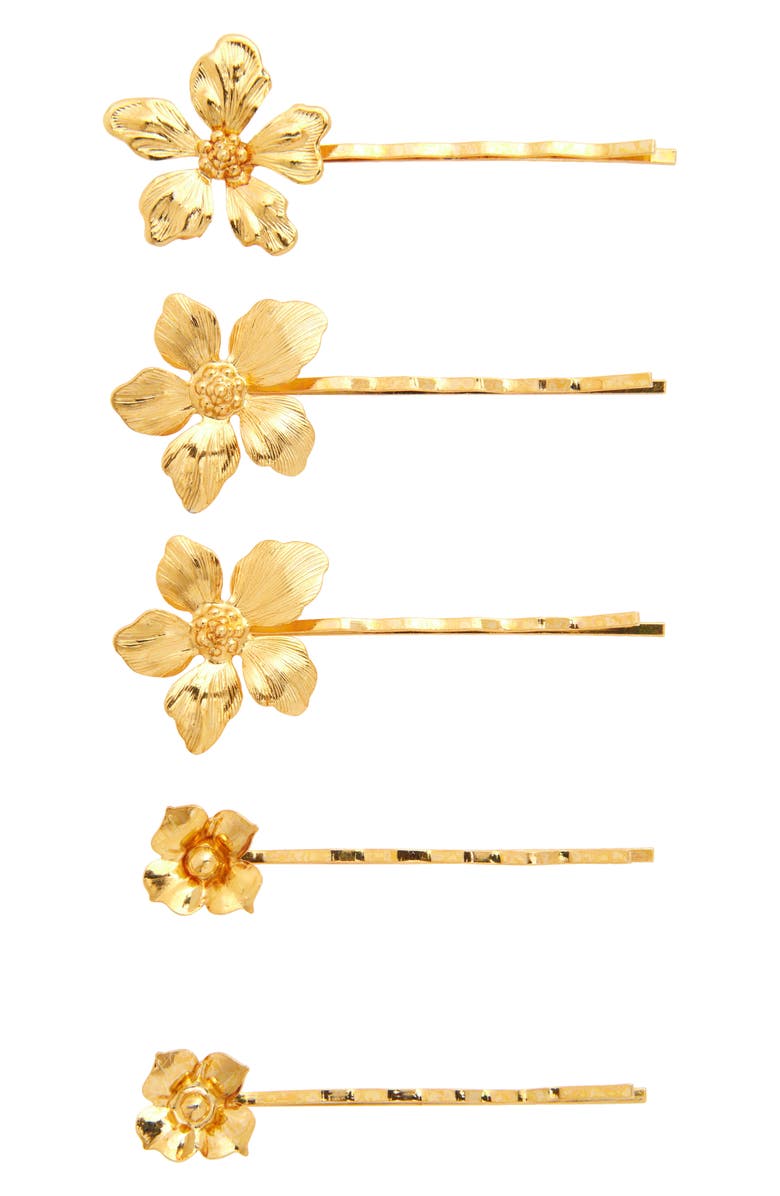 Jennifer Behr Alanis 5-Pack Hair Pins, Main, color,