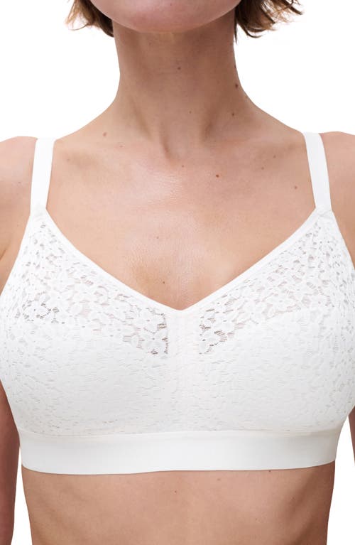 Chantelle Lingerie Norah Supportive Wireless Bra In White