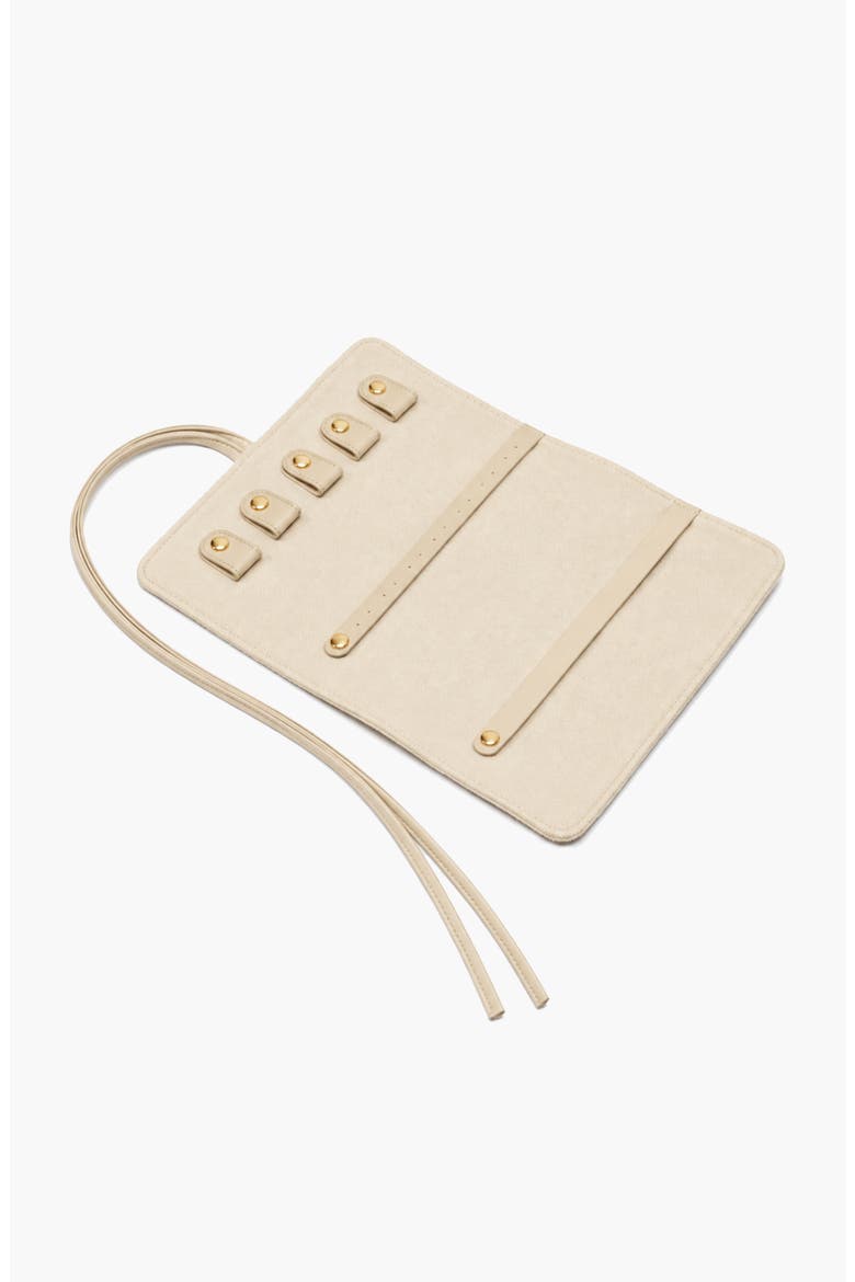 Jewellery Travel Roll, Alternate, color, Beige