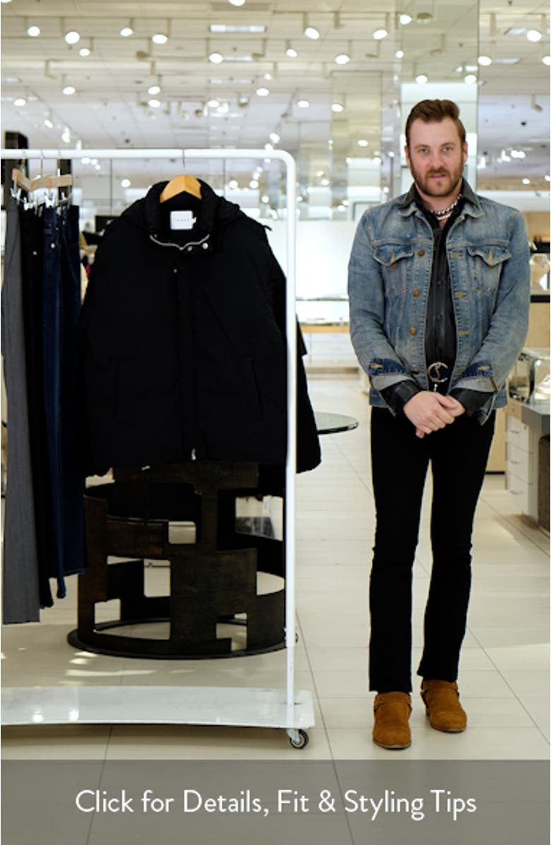 Oversize Hooded Nylon Jacket, sales video thumbnail