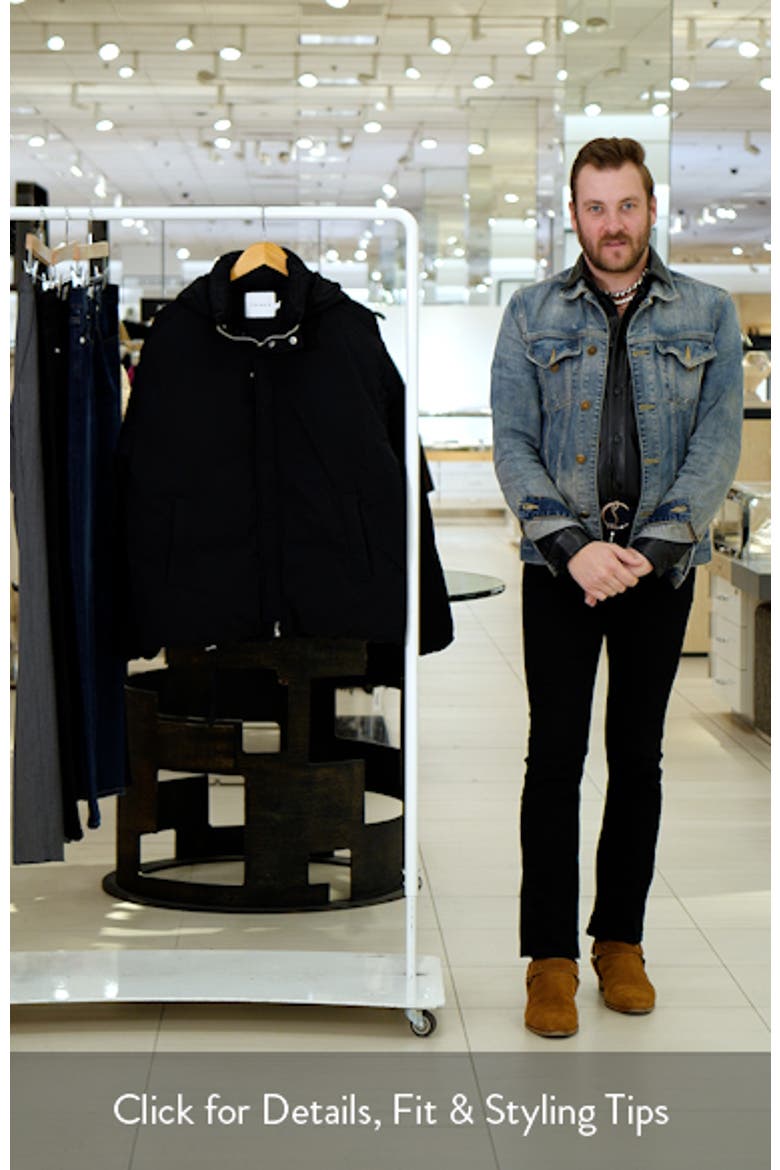 Oversize Hooded Nylon Jacket video