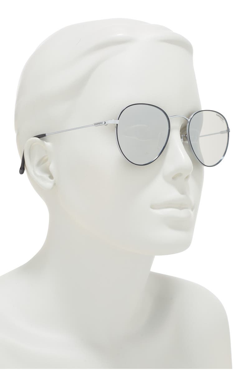 Carrera Eyewear 51mm Round Sunglasses, Alternate, color,