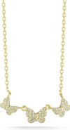 GLAZE JEWELRY 14K Gold Plated Silver Butterfly Necklace