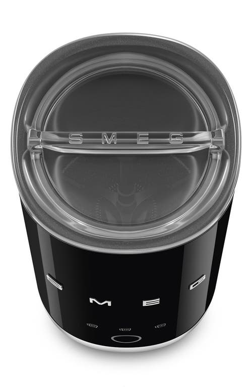 Smeg Mini Milk Frother In Black