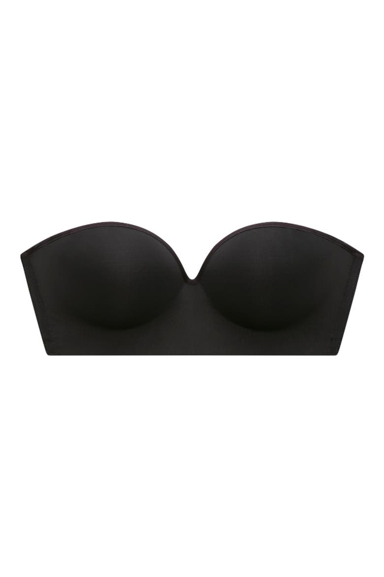 24/7® Classic Underwire Always Up Strapless Bra, Alternate, color, BLACK