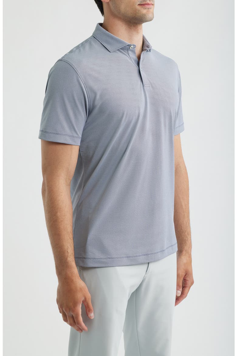 Solid Mesh Performance Jersey Polo, Alternate, color, NAVY