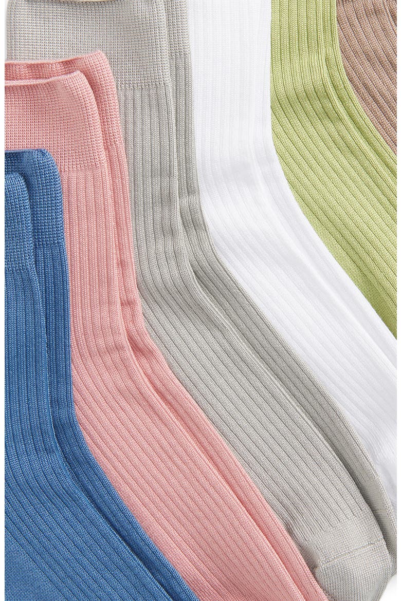 Assorted 6-Pack Crew Socks, Alternate, color, SPRING COLOR PACK