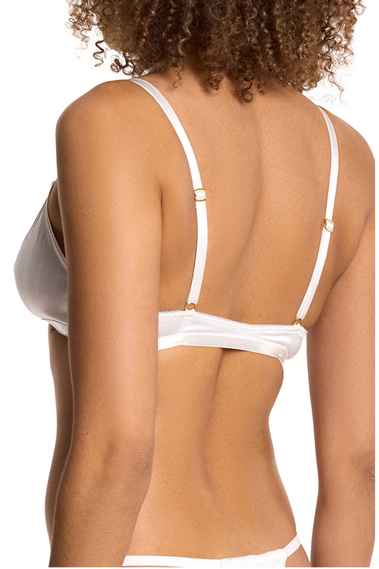 I Do Triangle Bralette, Alternate, color, LIGHT IVORY