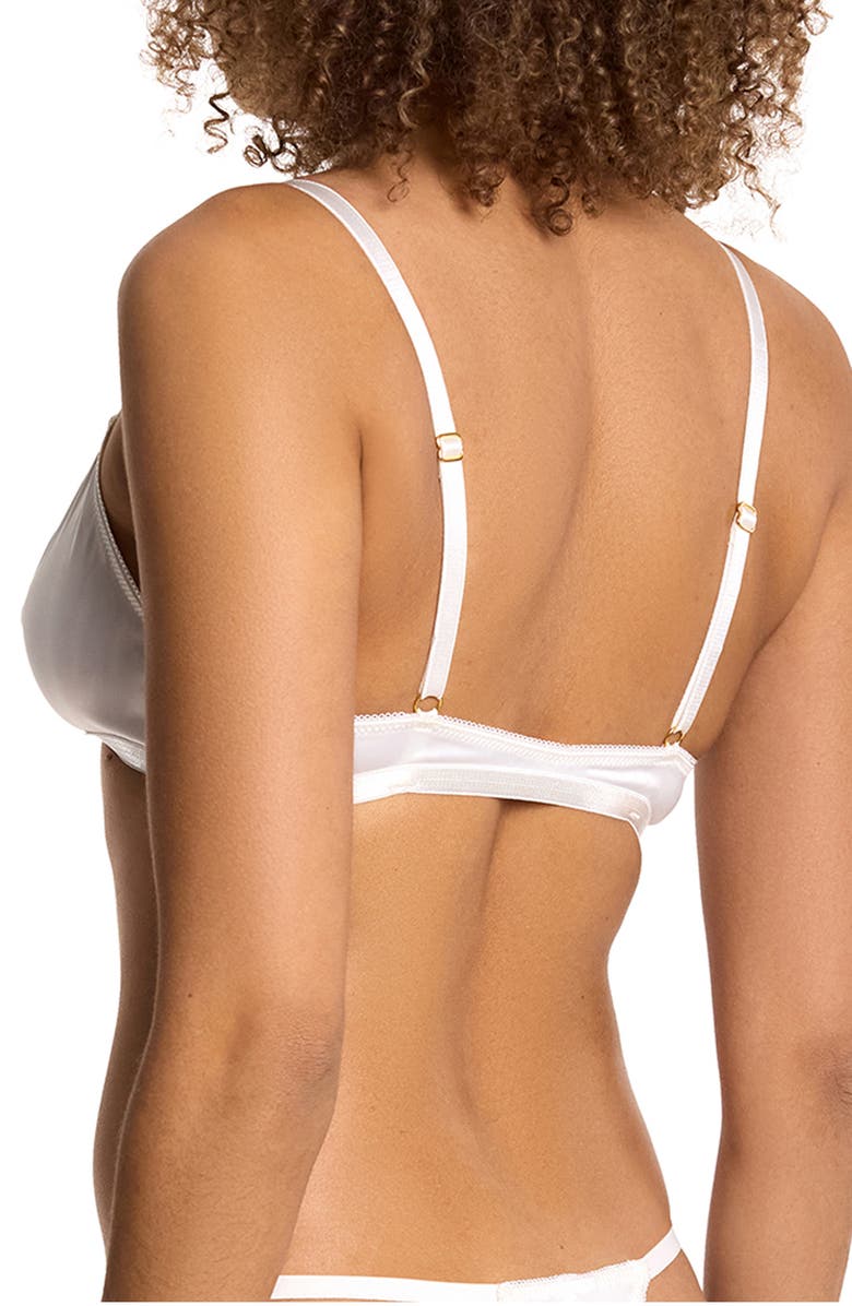 Hanky Panky I Do Triangle Bralette, Alternate, color, Light Ivory