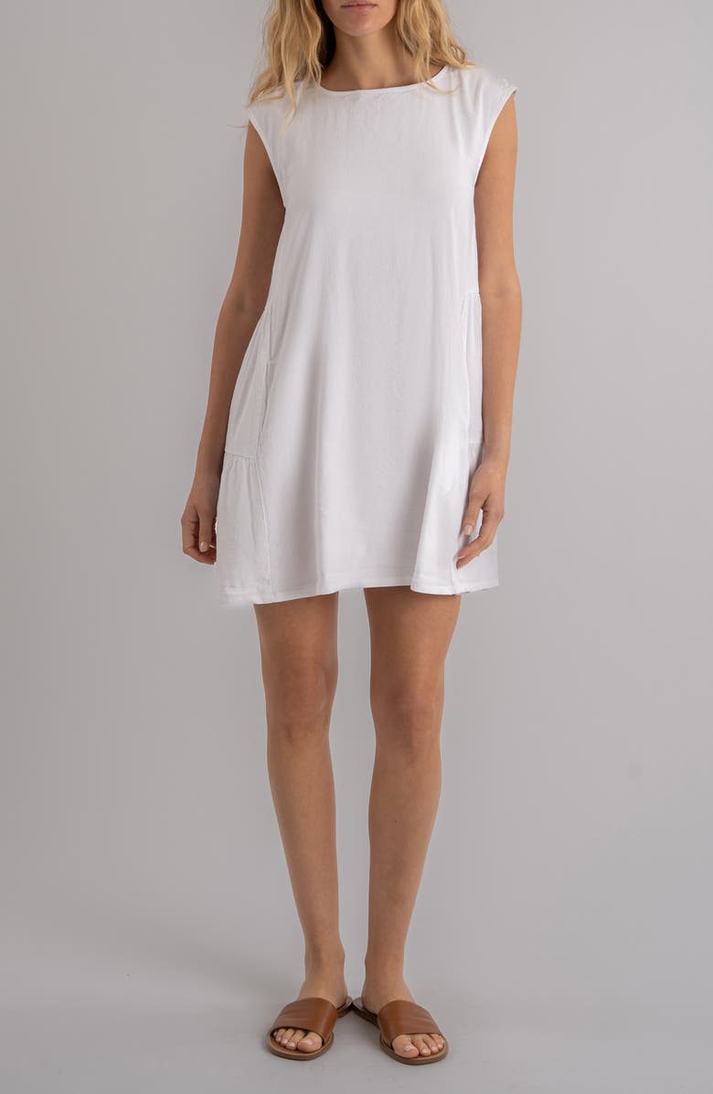 KUT from the Kloth Alice Cap Sleeve Shift Dress, Main, color, 