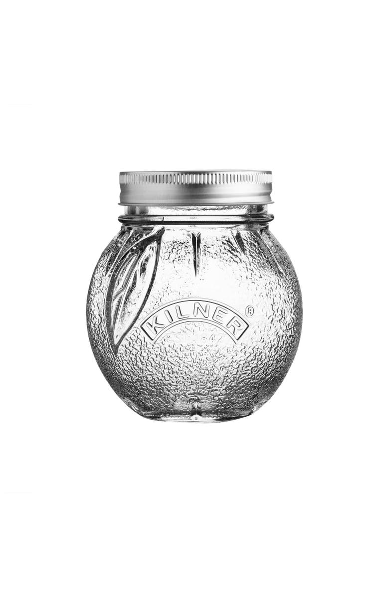 Kilner Orange Fruit Jar, 13.5 Ounce, Main, color, Clear