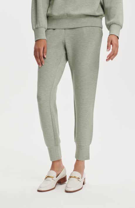 Brushed Rib Slim Cuff 25-Inch Pants