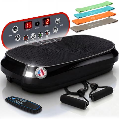 Waver Mini Vibration Plate Exercise Machine for Muscle Toning & Recovery