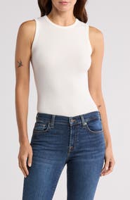 7 For All Mankind Racer Tank
