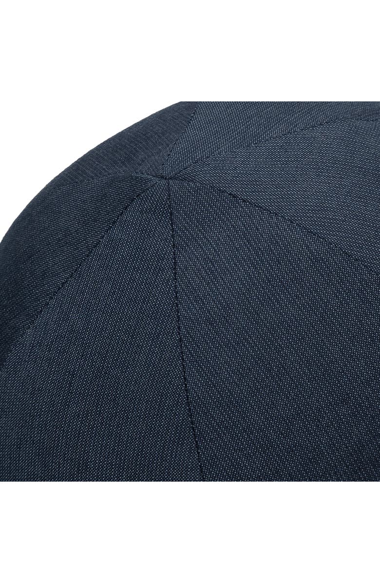 Elaine Smith Solid Indigo Indoor & Outdoor Woven Accent Orb Pillow, Alternate, color, Indigo