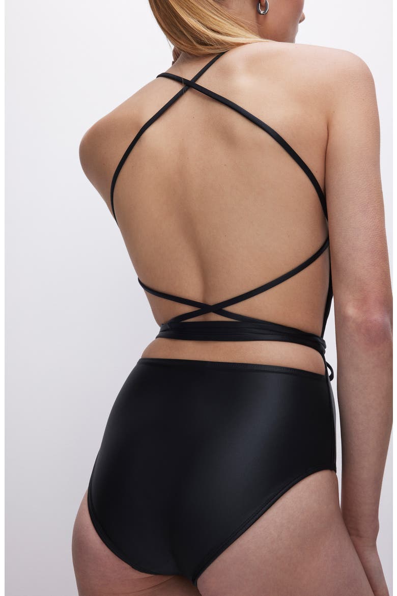 Vacay Strappy One-Piece Swimsuit, Alternate, color, BLACK001