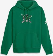 Nike Men's Nike Kelly Green Philadelphia Eagles Short Pass Rewind Club Fleece Hoodie