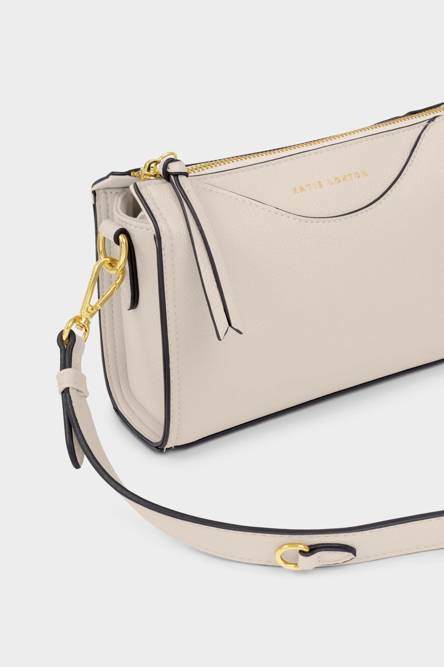 Katie Loxton Alba Crossbody Bag in Oyster, Alternate, color, Oyster