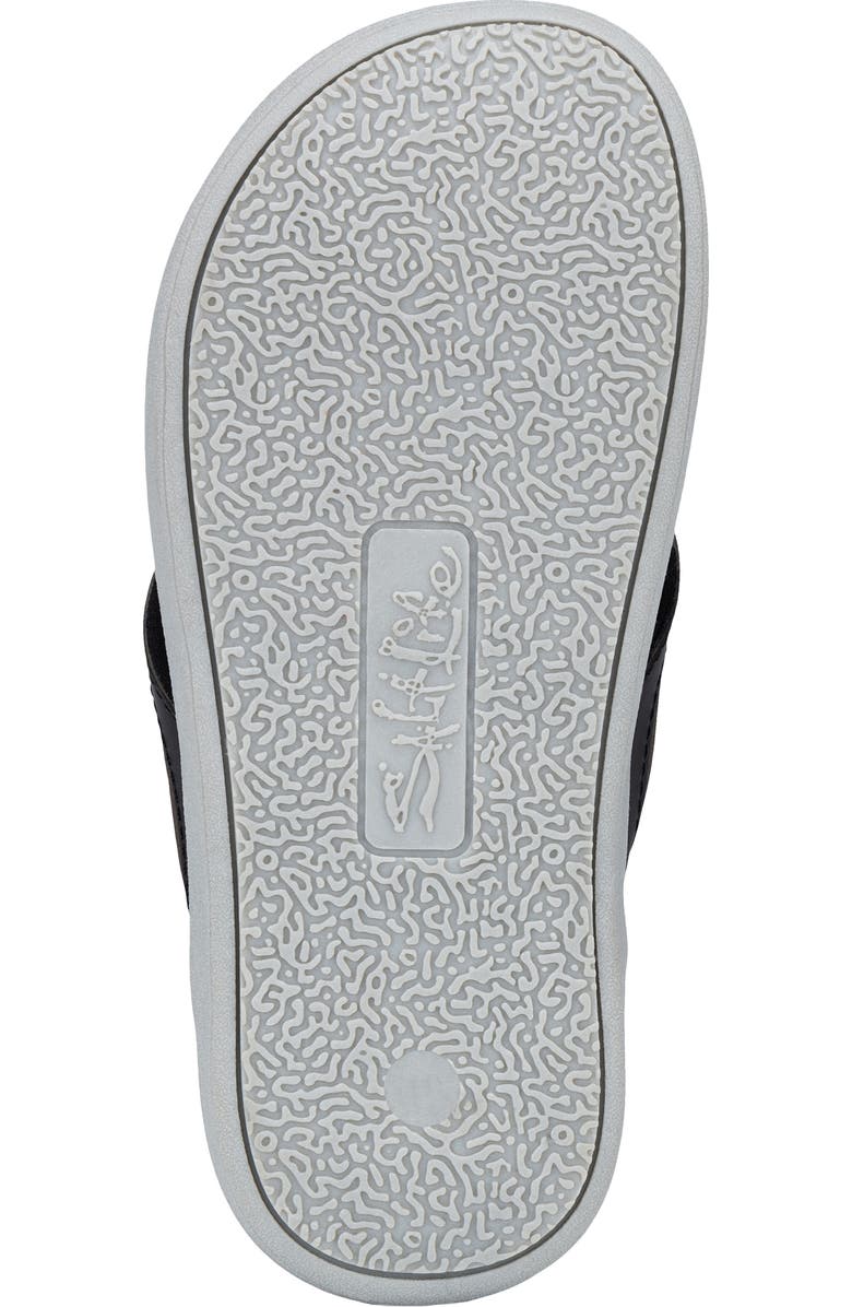 Salt Life Kids' The Dune Flip Flop, Alternate, color, Black