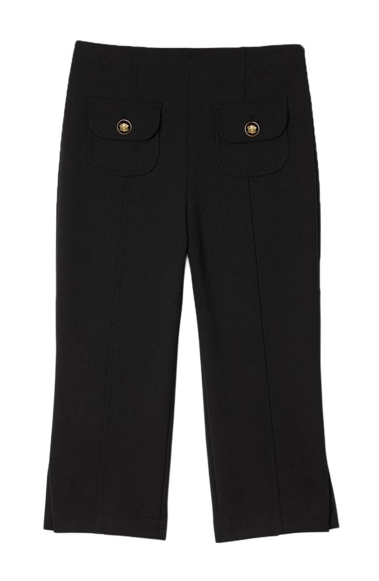 SANDRO Capri trousers, Alternate, color, Black
