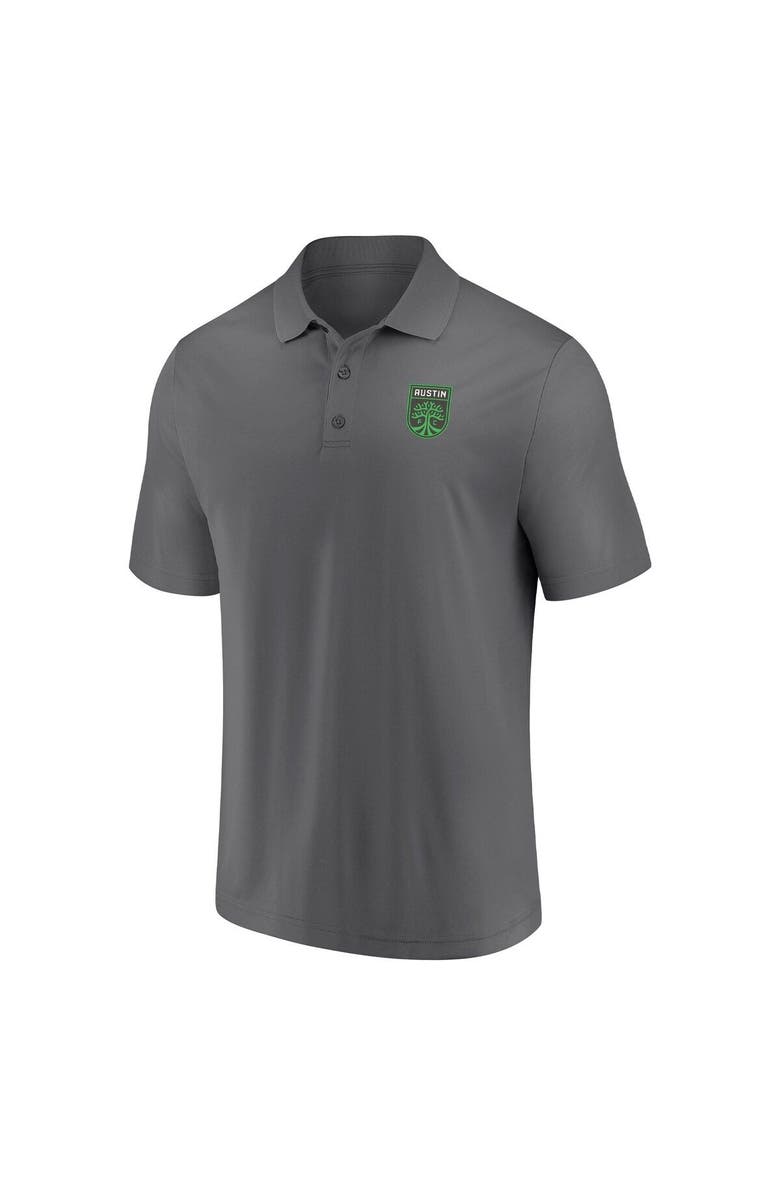 FANATICS Men's Fanatics Branded Green/Gray Austin FC Iconic Polo Combo Set, Alternate, color, 
