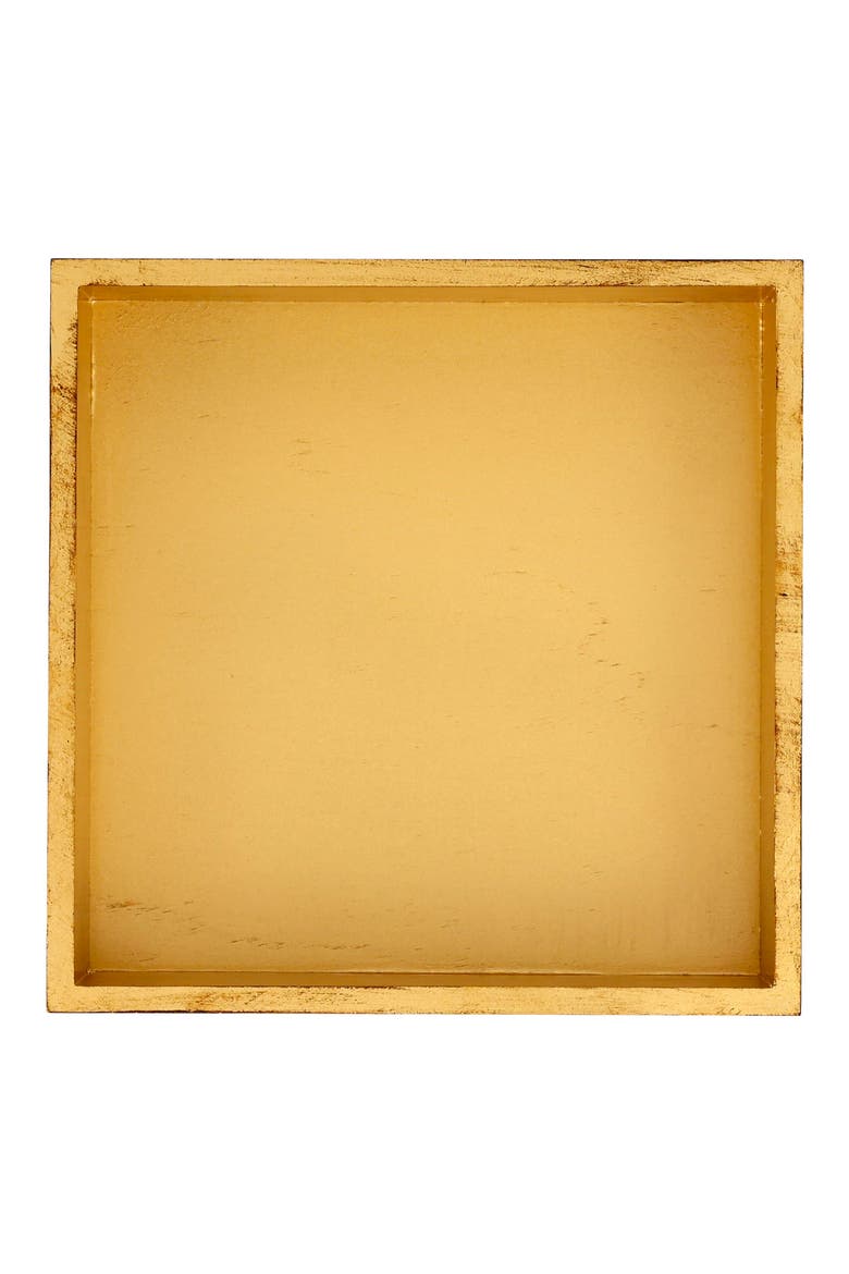 Florentine Wood Napkin Holder, Alternate, color, GOLD