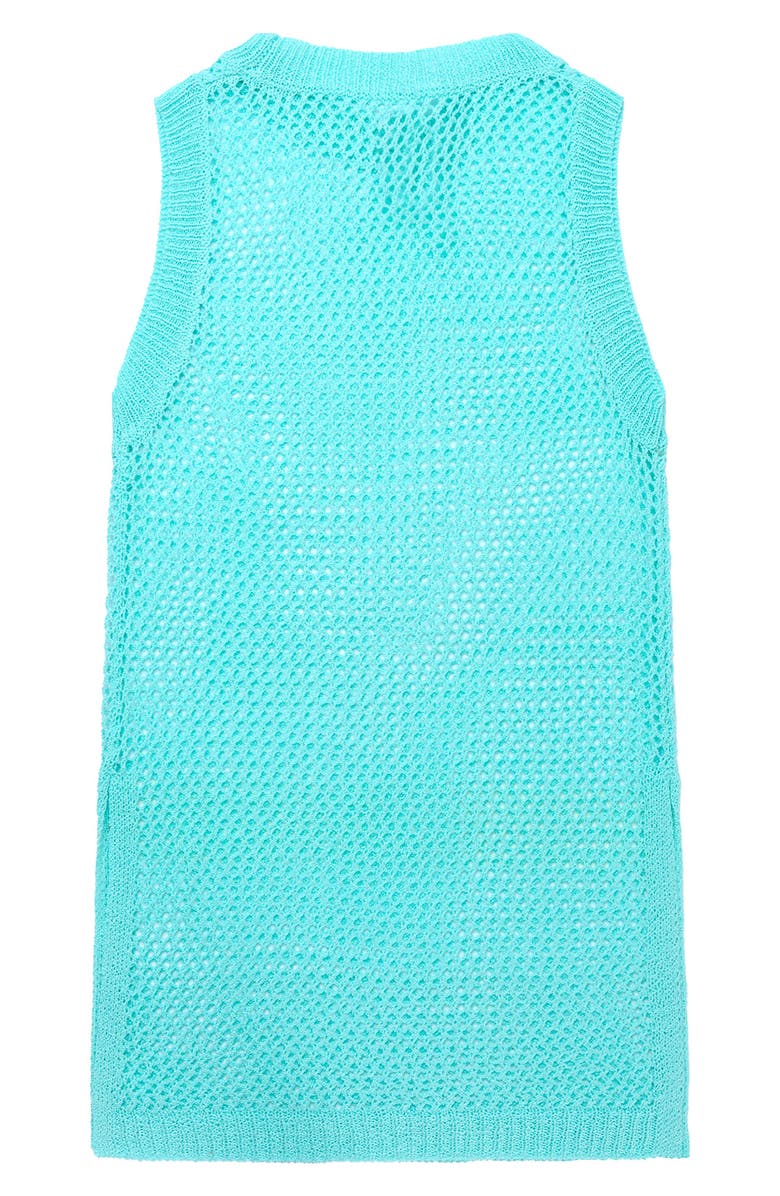 Beach Lingo Kids' Sheer Cover-Up Dress, Alternate, color, Seaspray