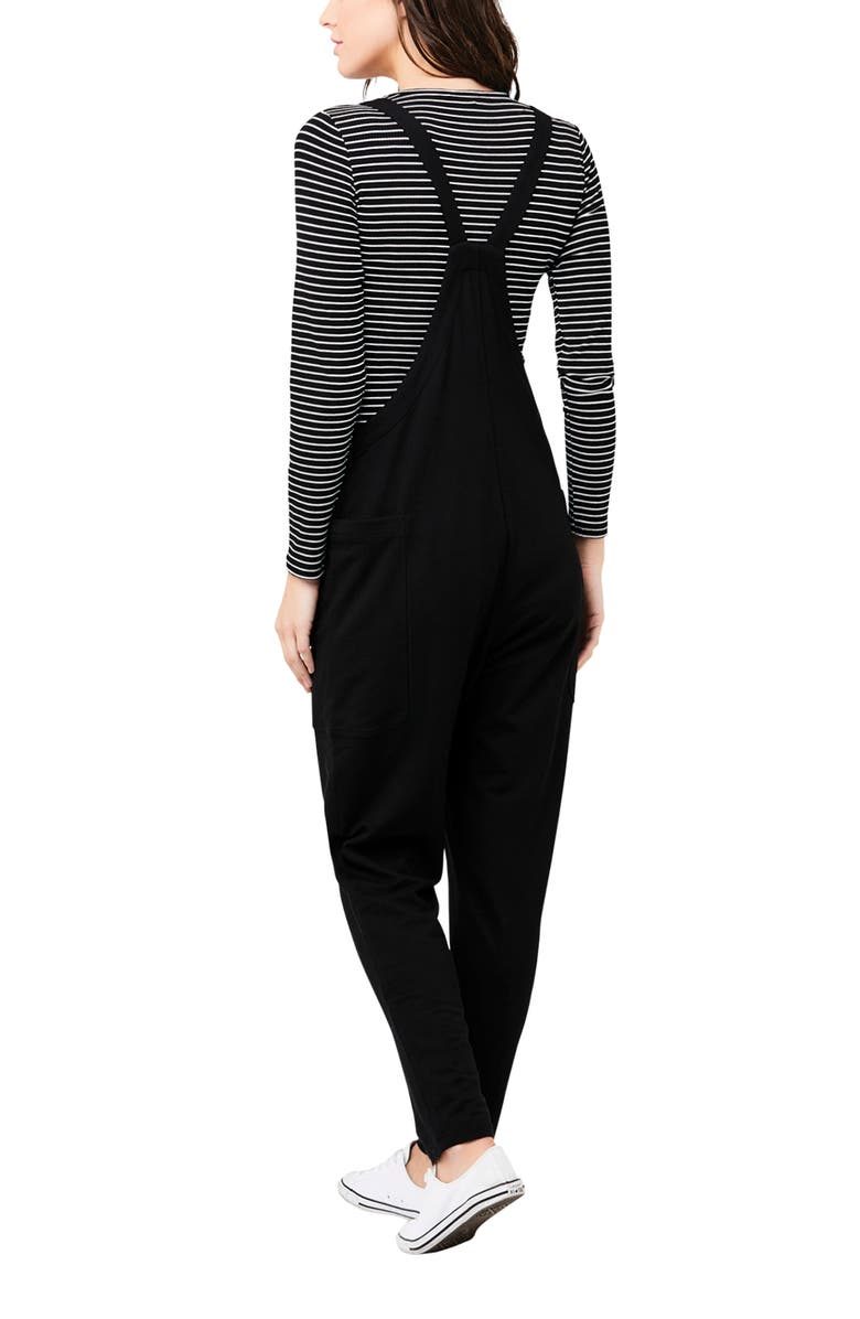 Ripe Maternity Perrie Playsuit, Alternate, color, Black