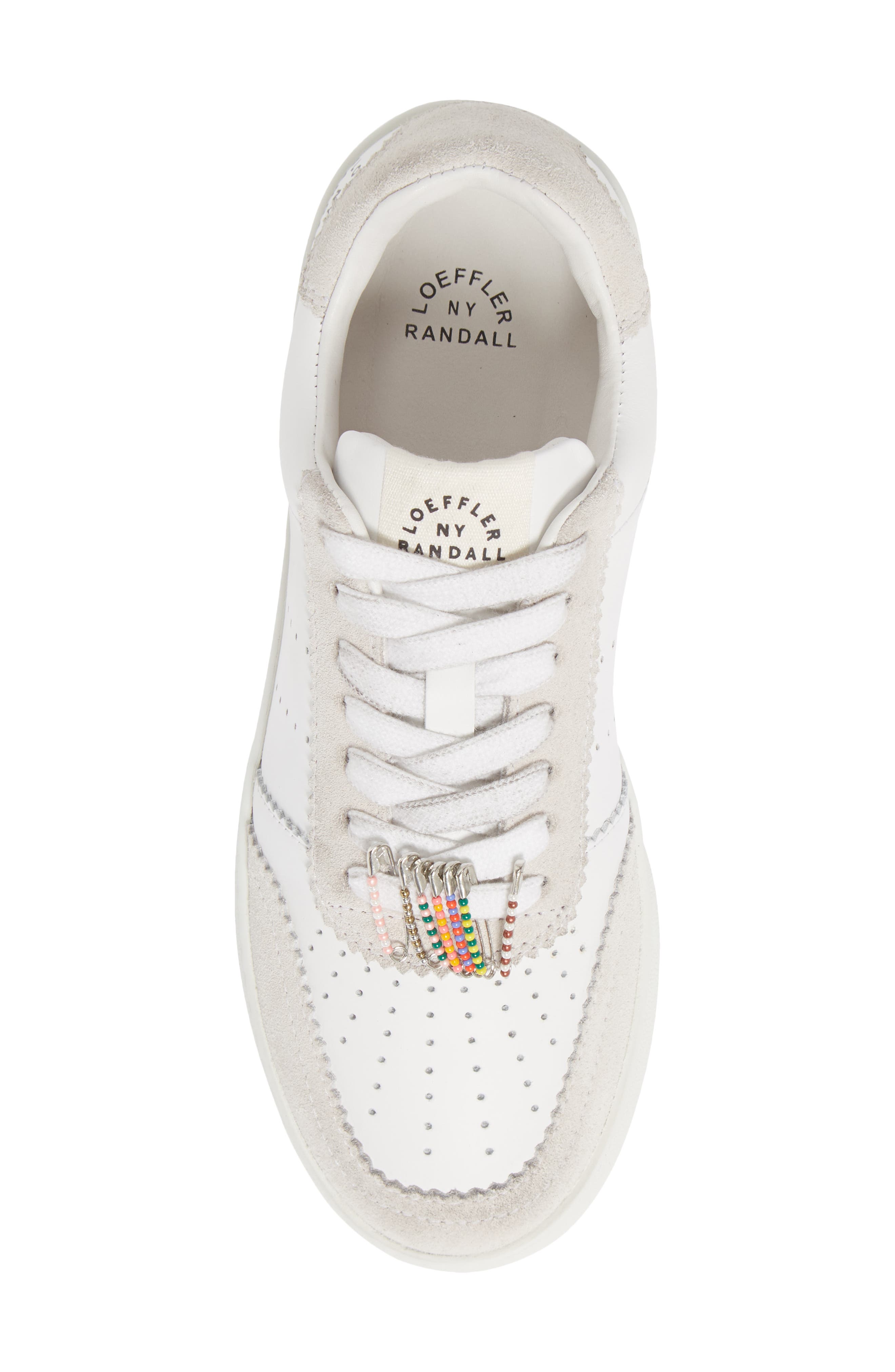 Loeffler Randall Keeley Low Top Sneaker with Charms, Alternate, color, 