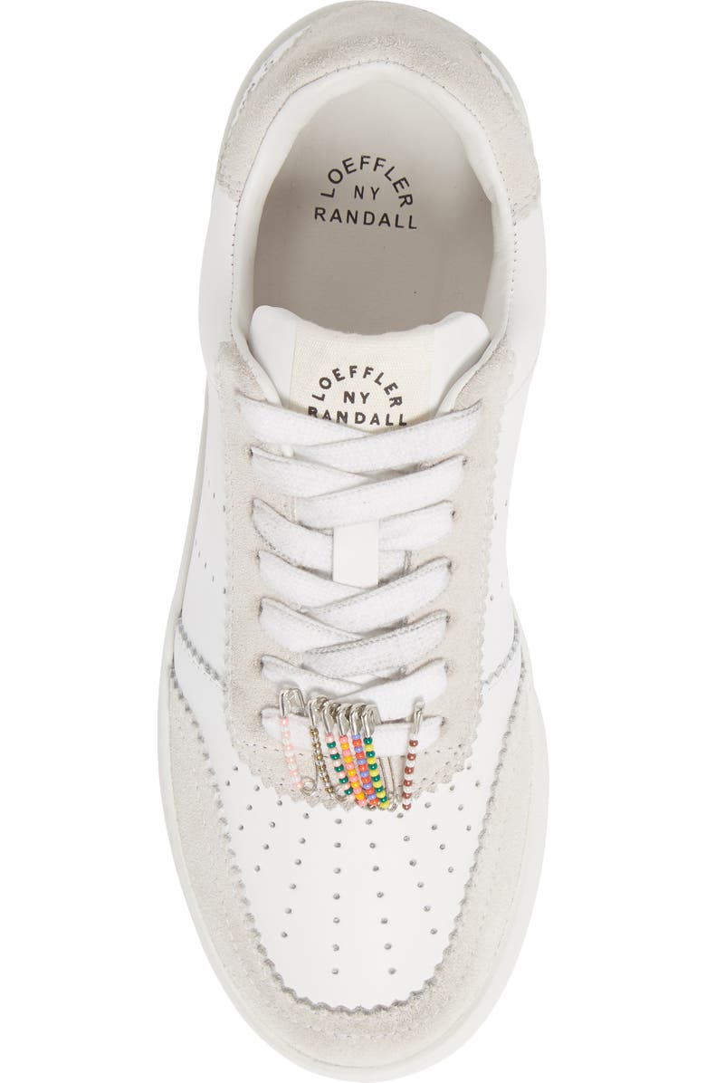 Loeffler Randall Keeley Low Top Sneaker with Charms, Alternate, color,