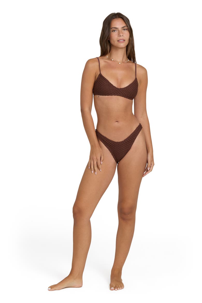 Twisted Tides Maui Bikini Bottoms, Alternate, color, ESPRESSO