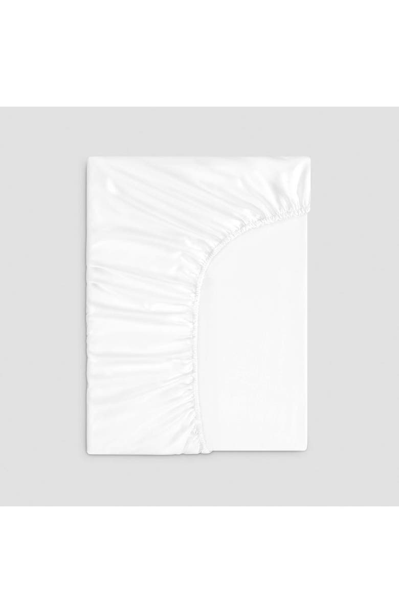 Togas Plaza Flat Sheet, Alternate, color, White