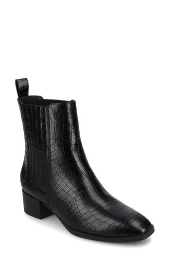 Journee Collection Wrenley Bootie In Black