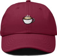 Dalix Cappuccino Embroidered Casual Cap