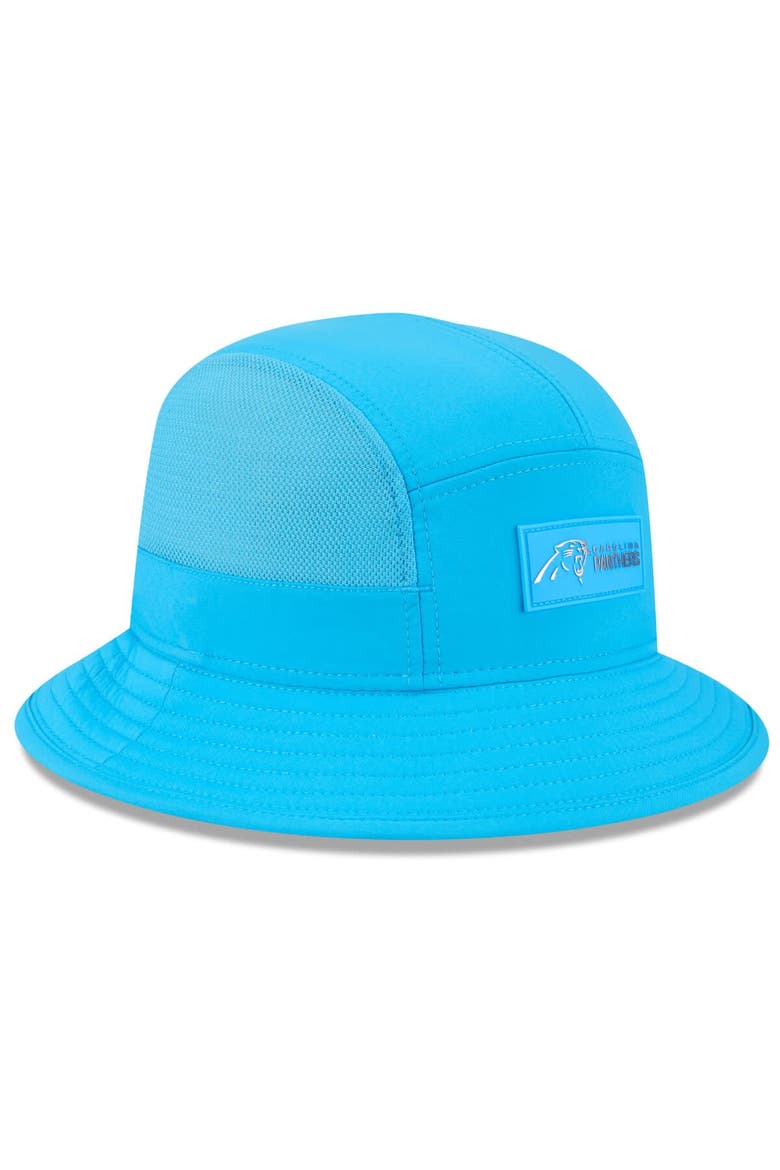 Men's New Era Blue Carolina Panthers 2025 Sideline  Bucket Hat, Alternate, color, Blue