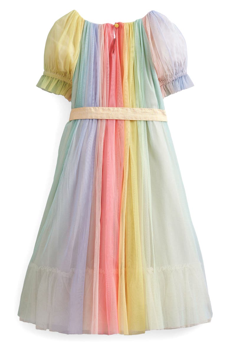 mini boden rainbow dress Mini Boden Girls Pastel Rainbow Dream Tulle Dress  Designer Kids Outlet