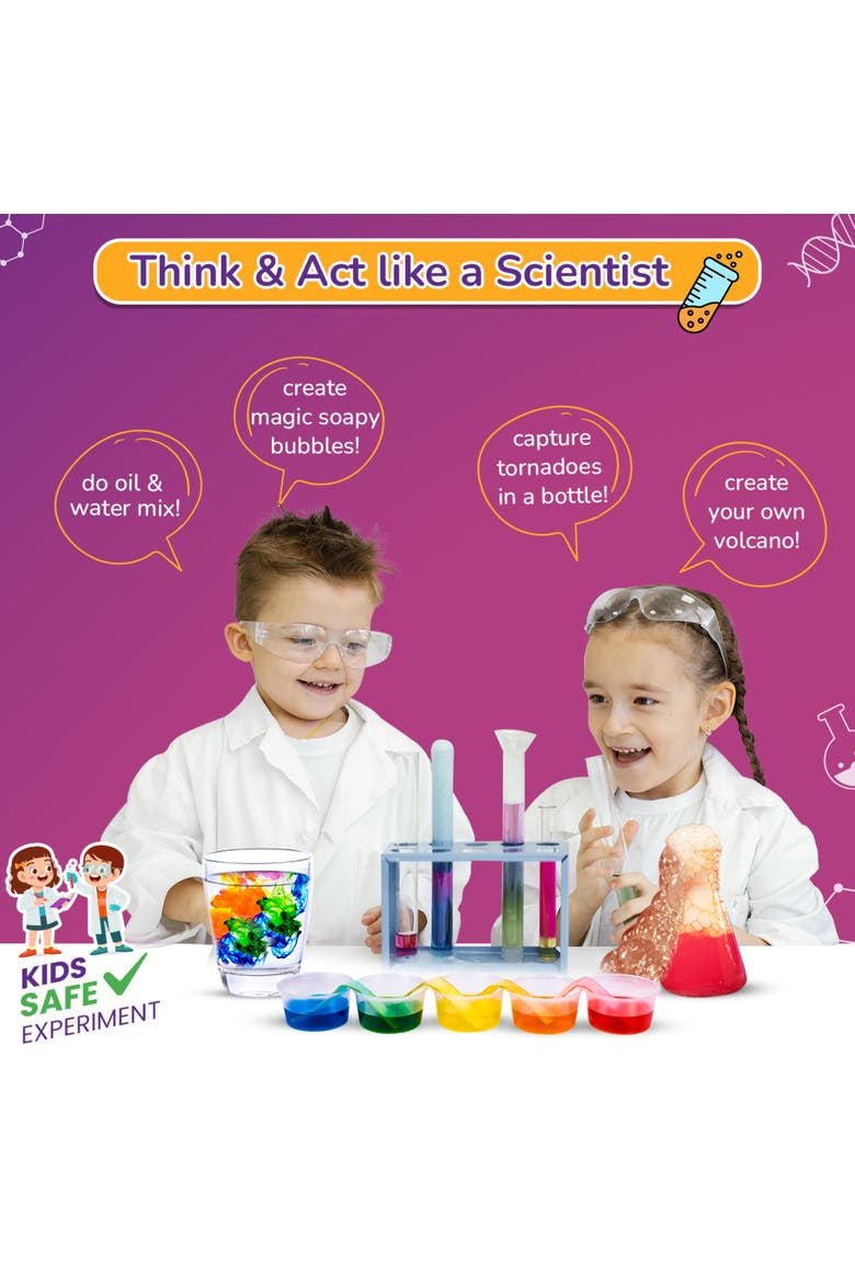 Mega Science Kit, 150+ Exciting Experiments, Chemistry Lab Activity, Alternate, color, Multicolored