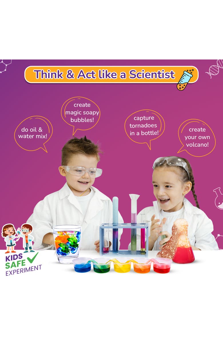 Smartivity Mega Science Kit, 150+ Exciting Experiments, Chemistry Lab Activity, Alternate, color, Multicolored