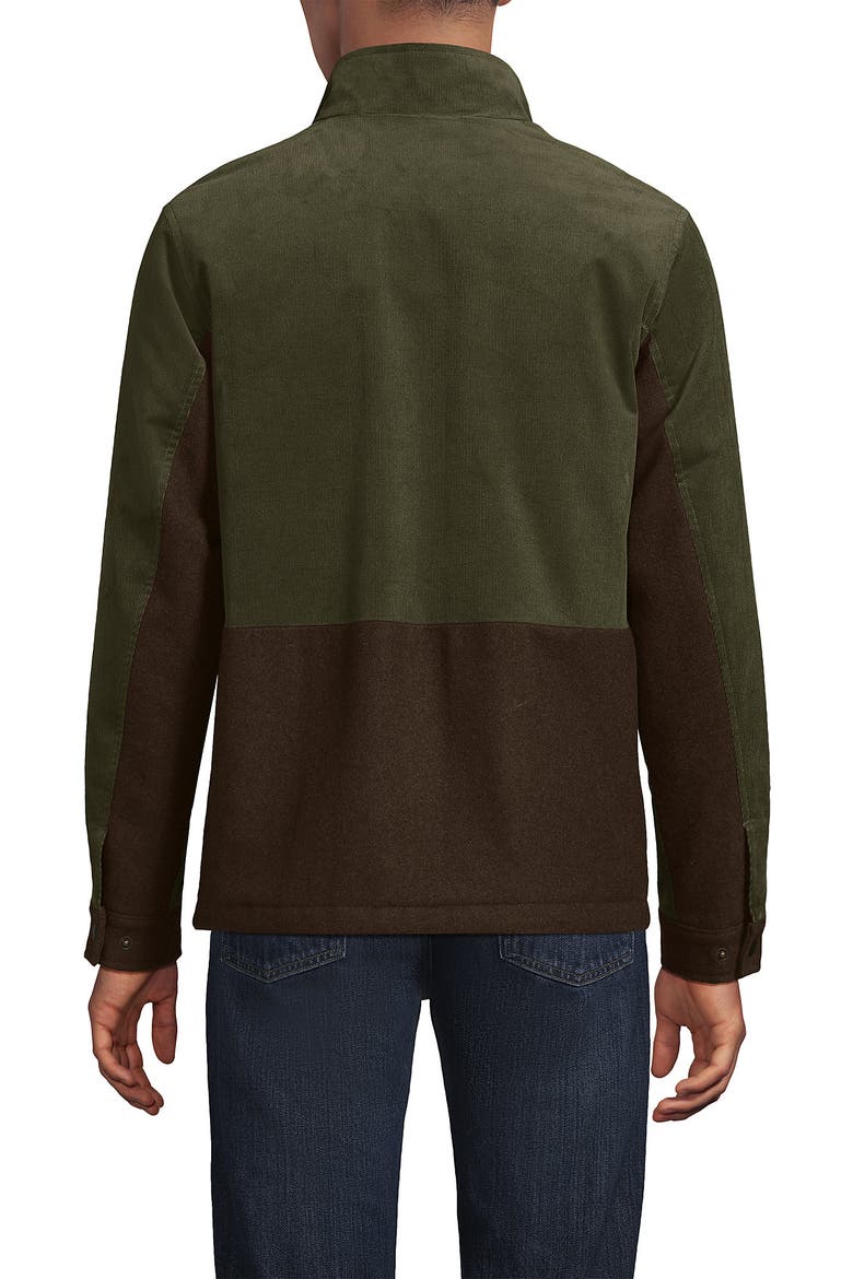 Mixed Media Cord Jacket, Alternate, color, Woodland/Walnut Brown