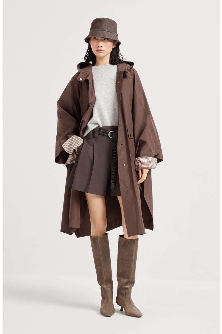 Parka with monili, Alternate, color, Pine Cone Brown