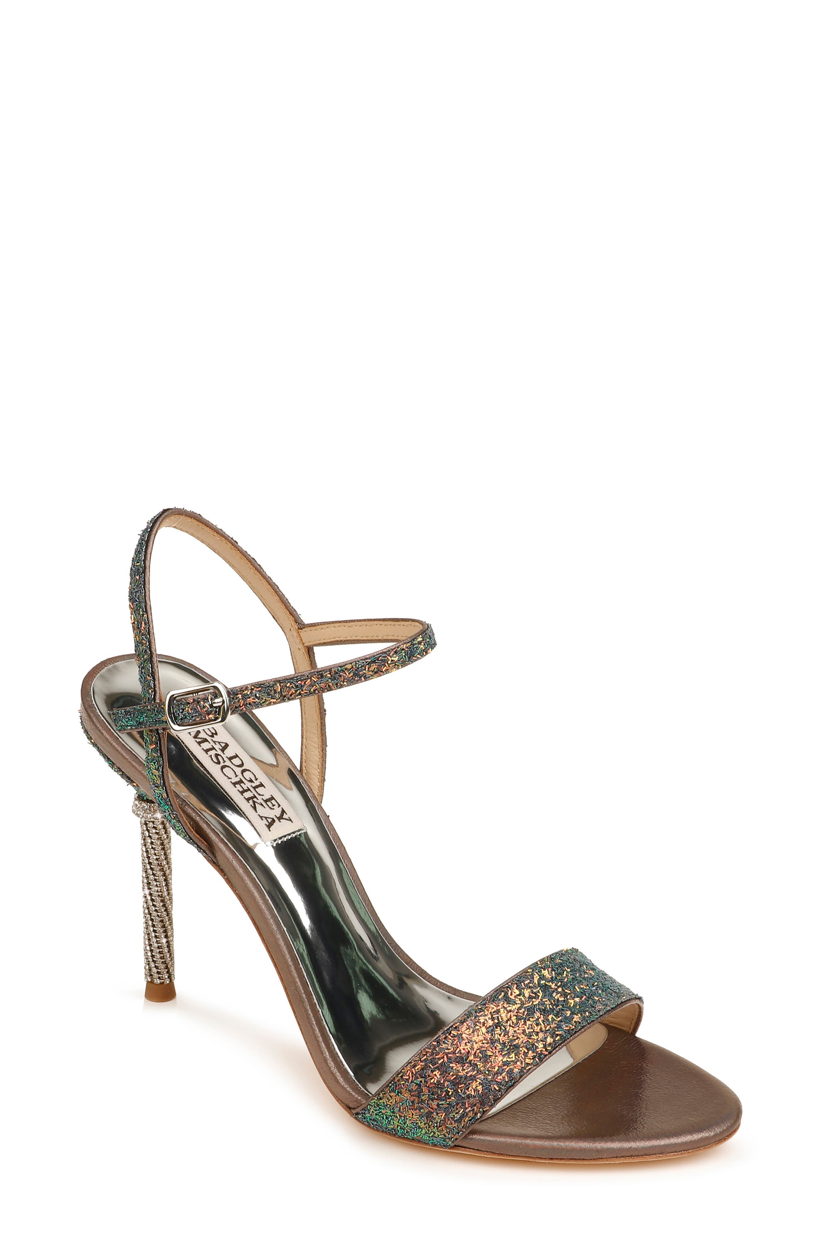 Olympia Embellished Sandal, Main, color, MIDNIGHT GLITTER