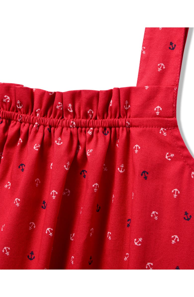 Petite Plume Annabelle Cotton Twill Nightgown, Alternate, color, Red