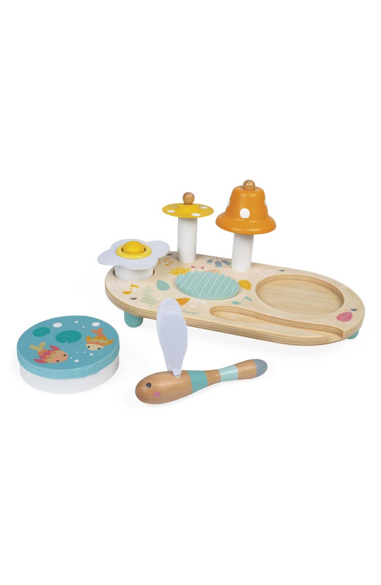 Janod Pure Musical Table Toy, Alternate, color, Multi