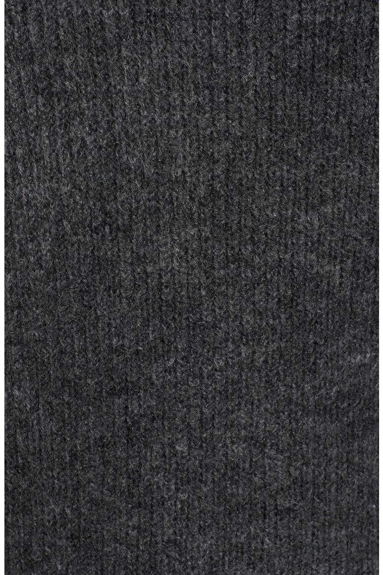 Midi Open Cardigan, Alternate, color, GREY CHARCOAL HEATHER