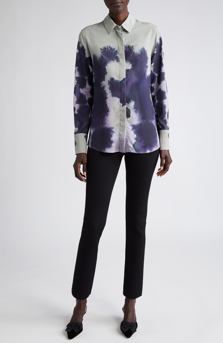 Altuzarra Sid Knit Ankle Kick Flare Pants, Alternate, color,