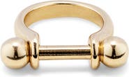 UNODE50 18K Gold-Plated Ring